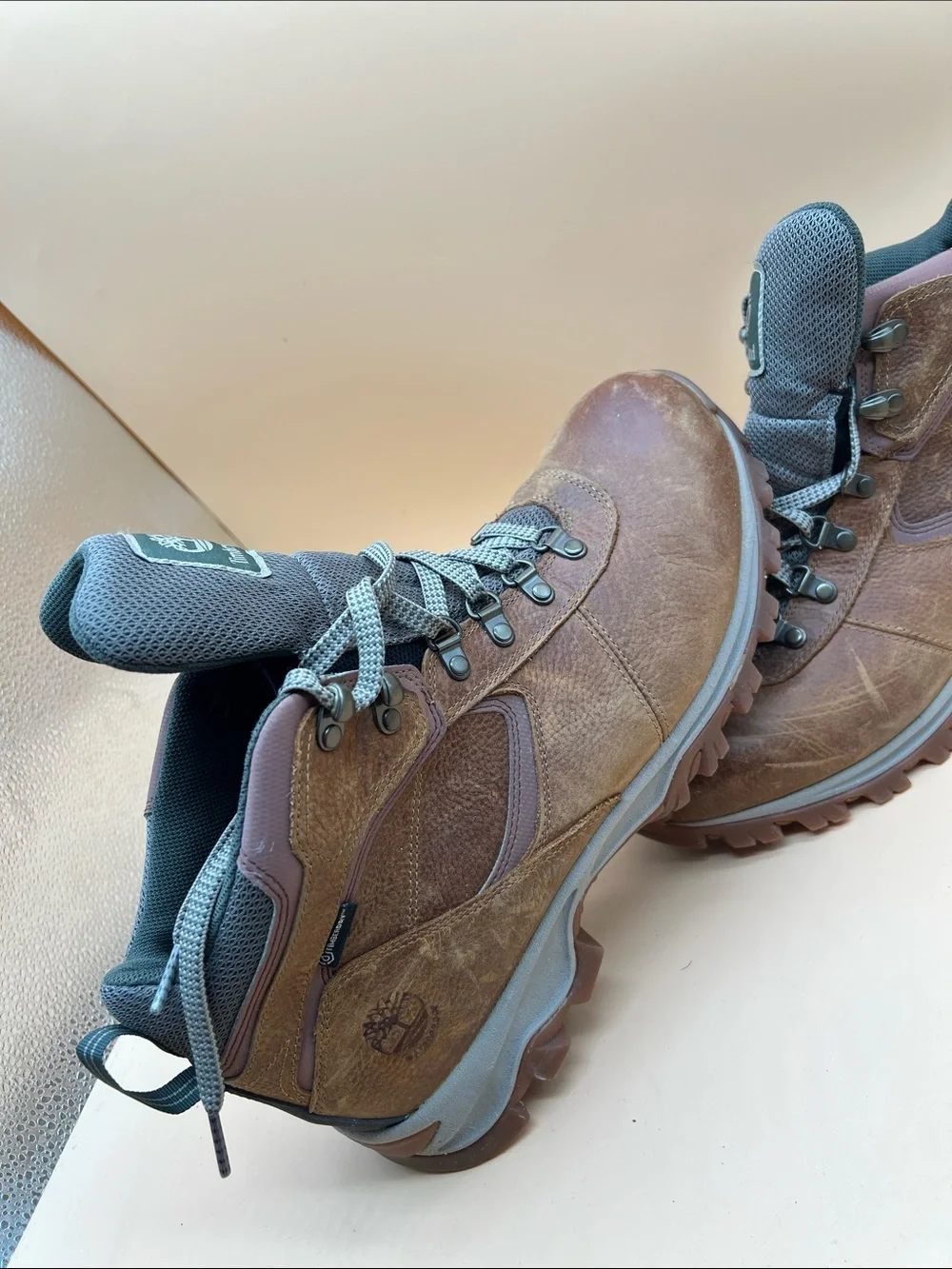 Timberland MT Maddsen Mid Brown Waterproof Boots Men Size 12